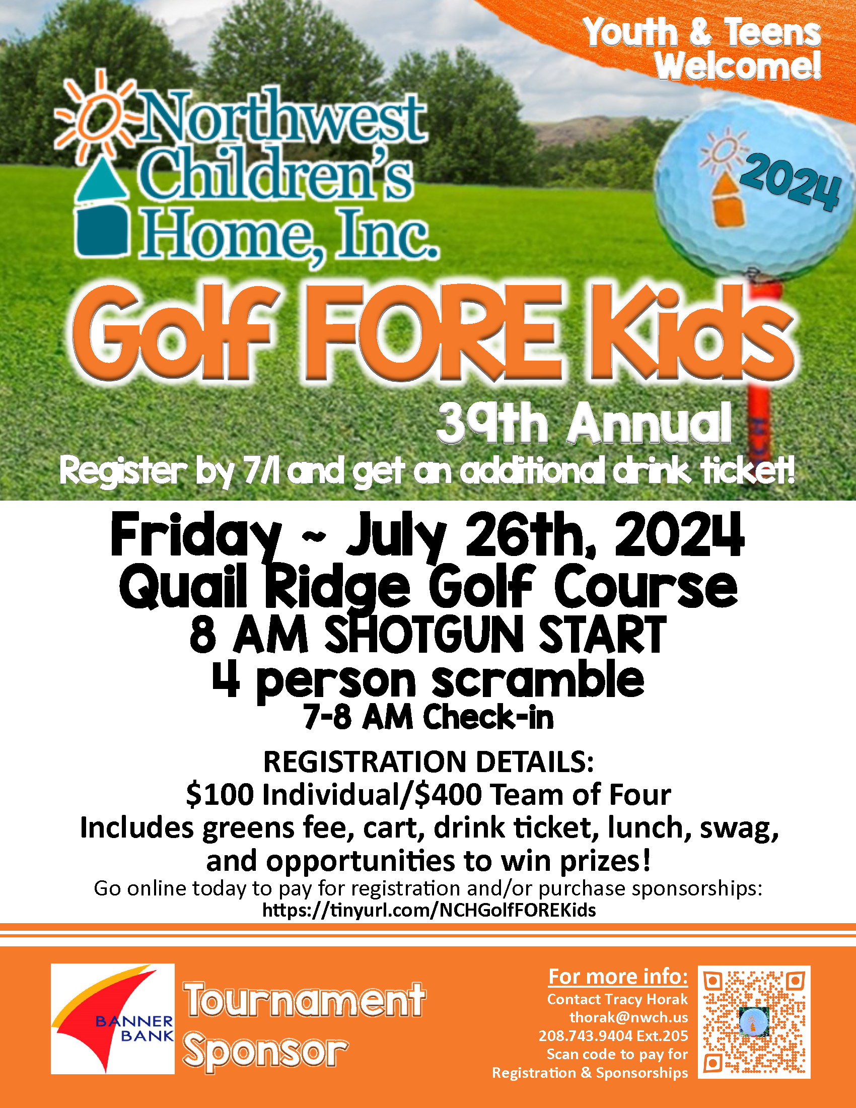 Golf Fore Kids - Northwest Children's Home